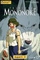 Princess Mononoke - Studio Ghibli (2023) Poster